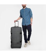 EASTPAK Trolley TRANVERZ L mit TSA, große Größe SchwarzDenim - Halbharte Trolleys - 7