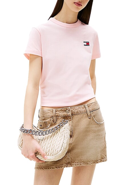 TOMMY JEANS TJW ICONIC Hobo-Umhängetasche Zeitungspapier - Damentaschen