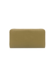 MANDARINA DUCK MELLOW Große Geldbörse aus Leder mit Reißverschluss Aloe - Brieftaschen Damen - 3