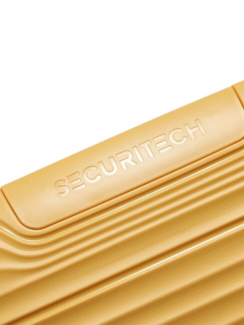 SECURITECH DUNE Set mit 3 Trolleys: Kabine, mittel, gro&szlig;, exp Gelb - Trolleyset