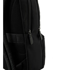 PIQUADRO BRIEF ECOLOGICA Rucksack aus recyceltem Stoff, 14-Zoll-Laptop Schwarz - PC-Rucksäcke - 4