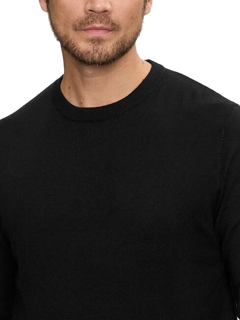 ARTUSO Pullover mit Logo-Bündchen schwarz2 - Herrenpullover