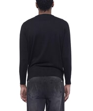 RICHMOND X MORI Pullover mit Rundhalsausschnitt schwarz2 - Herrenpullover - 2