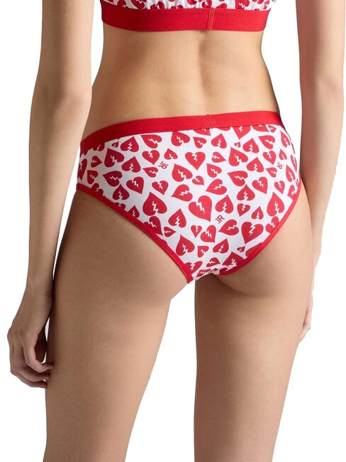 ROY 2 Slips mit niedriger Taille weiß/schwarz - Damenslip