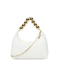 LOVE MOSCHINO CHAIN Mini-Handtasche mit Schultergurt Weiß - Damentaschen - 2
