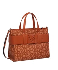 ARMANI EXCHANGE LOGO ALL OVER Handtasche mit Schultergurt - Damentaschen