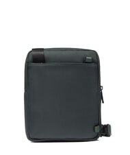 PIQUADRO WOLLEM iPad Mini-Tasche aus Stoff und Leder GR&Uuml;N - Umh&auml;ngetaschen Herren - 3