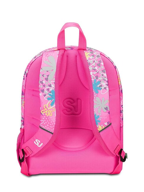 ADVANCED UNICORN LED Rucksack mit zwei Fächern SCHWARZ GESTREIFTER WALD - Rucksäcke für Schule &amp; Freizeit