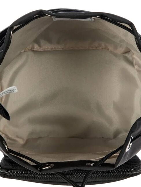 X-COLLECTION Mini-Schultereimer, mit Schultergurt Schwarz - Damentaschen