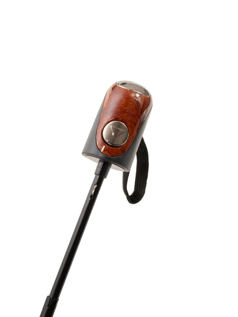 MINI Winddichter Taschenschirm graue Krawatte 03 - Regenschirme