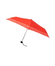 FERRÈ LOGO ALL OVER Manueller Mini-Regenschirm rot02 - Regenschirme - 3