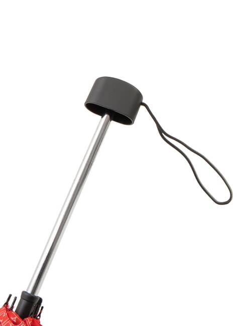 LOGO ALL OVER Manueller Mini-Regenschirm rot02 - Regenschirme