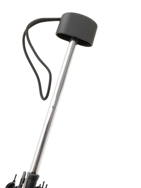 LOGO ALL OVER Manueller Mini-Regenschirm schwarz03 - Regenschirme