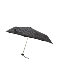 FERRÈ LOGO ALL OVER Manueller Mini-Regenschirm schwarz01 - Regenschirme - 3