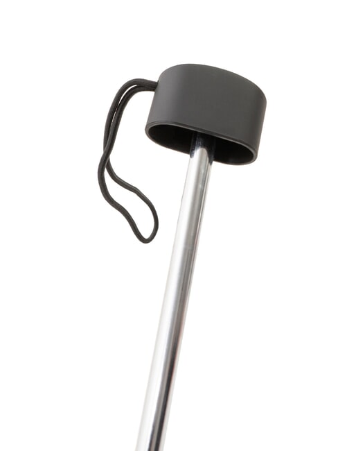 LOGO ALL OVER Manueller Mini-Regenschirm schwarz01 - Regenschirme