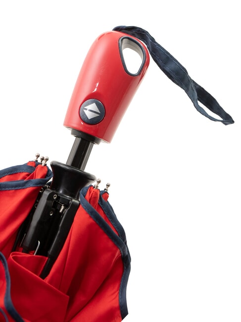 MINI Regenschirm mit automatischem Öffnen/Schließen rot / schwarz - Regenschirme