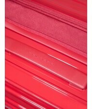 PIQUADRO PQ-LIGHT Mittelgroßer erweiterbarer Trolley Rot 2 - Harte Trolleys - 6