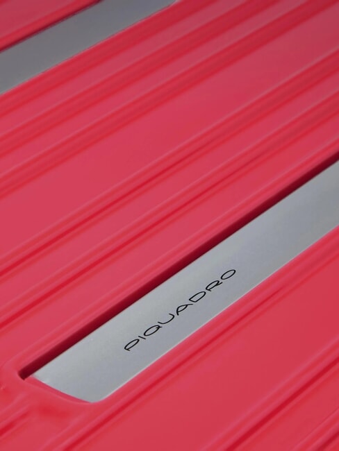 PQ-LIGHT Mittelgroßer erweiterbarer Trolley Rot 2 - Harte Trolleys