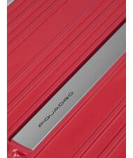 PIQUADRO PQ-LIGHT Ultraflacher Kabinentrolley Rot 2 - Handgepäck - 6