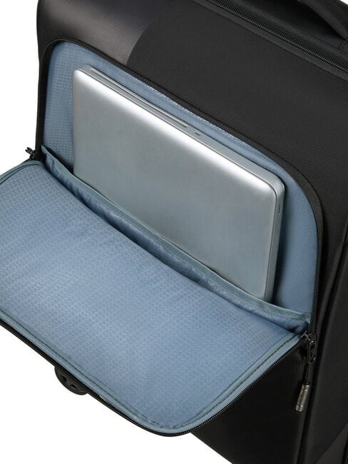 BIZ2GO TRVL Kabinentrolley mit 15,6" Laptopfach SCHWARZ - Handgep&auml;ck