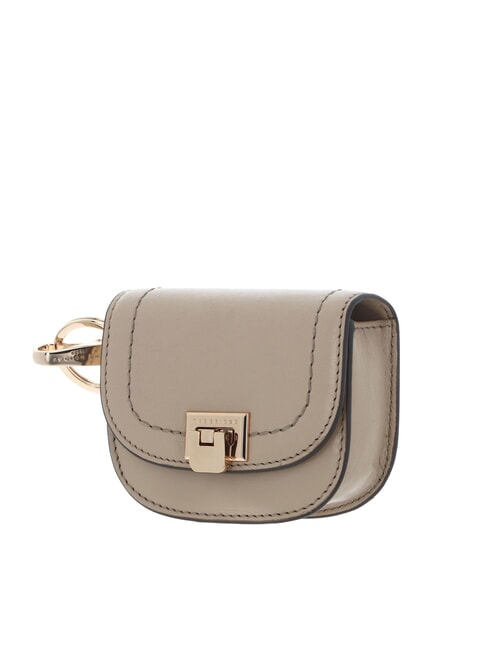 FEDERICA Leder-Geldbörse mit Schlüsselring Butter abb. Gold - Brieftaschen Damen