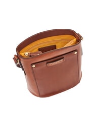 THE BRIDGE CECILIA Eimer-Umhängetasche aus Leder BRAUN - Damentaschen - 4