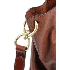 THE BRIDGE ELISABETTA Ledertasche mit Schultergurt BRAUN - Damentaschen - 3