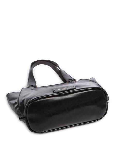 FEBE Einkaufstasche aus Leder Schwarzes Gold - Damentaschen