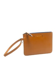 THE BRIDGE CHIARA Clutch aus Leder Cognac / Gold - Damentaschen - 2