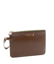THE BRIDGE CHIARA Clutch aus Leder BRAUN - Damentaschen - 2