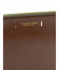 THE BRIDGE CHIARA Clutch aus Leder BRAUN - Damentaschen - 3