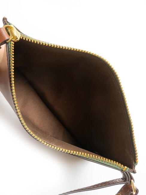 CHIARA Clutch aus Leder BRAUN - Damentaschen