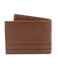 THE BRIDGE CESARE  Lederbrieftasche Braun / Palladium - Brieftaschen Herren - 3