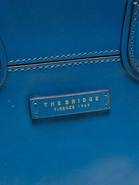 ELETTRA Handtasche, mit Schultergurt kurze Jeans Gold - Damentaschen