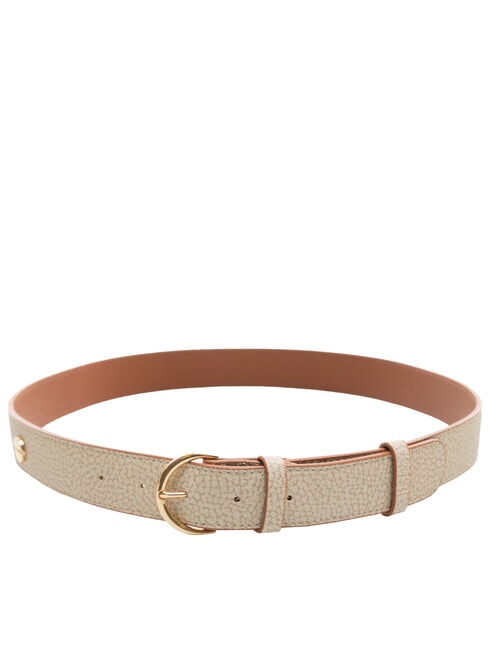 GRAFFITI Gürtel mit Nieten Sand/Kokosnuss - Gürtel