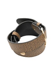 BORBONESE GRAFFITI Gürtel mit Nieten natur op / schwarz - Gürtel - 3