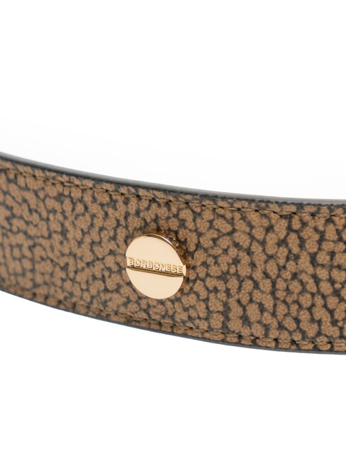 GRAFFITI Gürtel mit Nieten natur op / schwarz - Gürtel