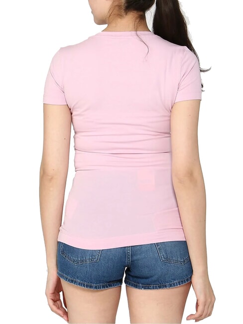 CN SS LOGO Kurzarm-T-Shirt lila creme - T-Shirts und Tops für Damen