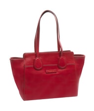 THE BRIDGE ELETTRA Einkaufstasche aus Leder Beere Abb. Gold - Damentaschen - 2