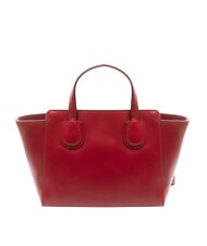 THE BRIDGE ELETTRA Lederhandtasche mit Schultergurt Beere Abb. Gold - Damentaschen - 4