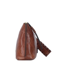 THE BRIDGE FEBE Lederschönheit mit Zöpfen BRAUN - Beauty-Case - 3