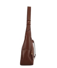 THE BRIDGE CARLOTTA Hobo-Tasche aus Leder mit Taschen BRAUN - Damentaschen - 3