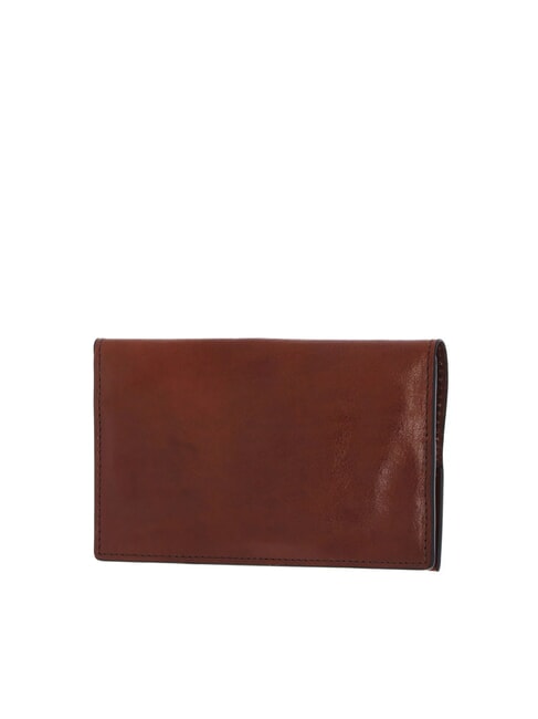 BIAGIO Tabaketui aus Leder Braun 14/Ruthenium Palladium - Reisezubehör