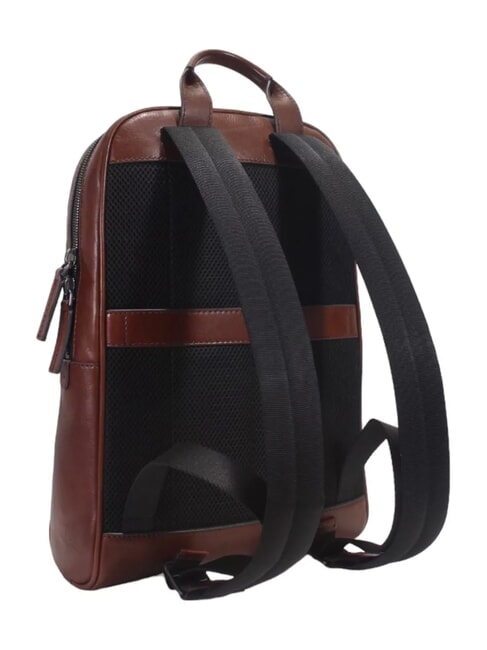 FILIPPO Lederrucksack, 13"-Laptopfach Braun / Ruthenium - PC-Rucksäcke