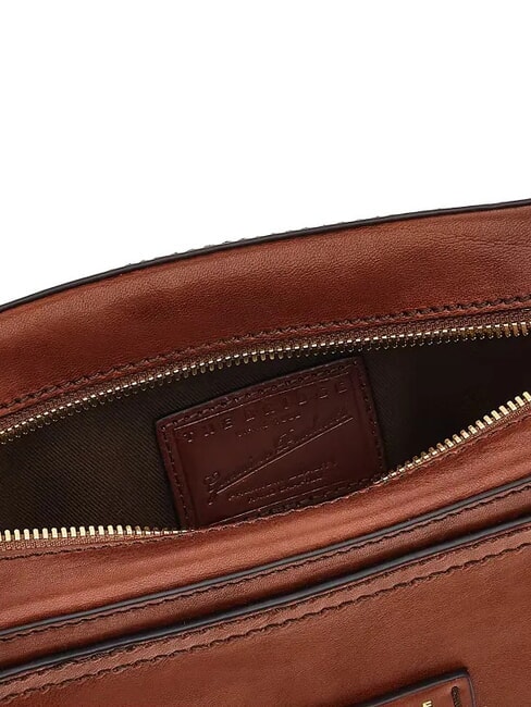 ALBERTO Kosmetiktasche aus Leder BRAUN - Beauty-Case