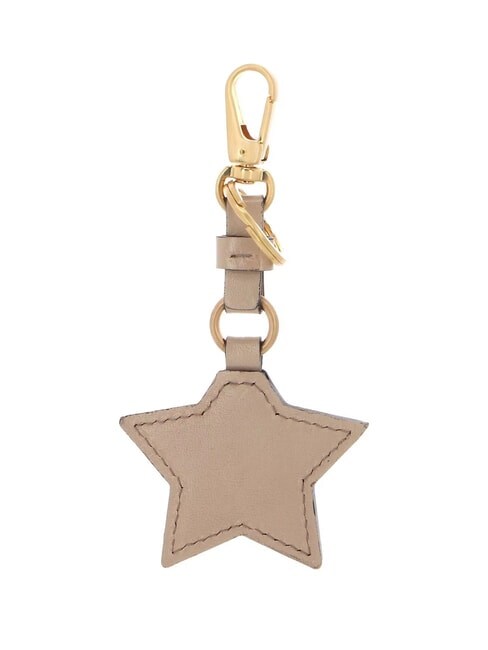 DUCCIO Schlüsselanhänger mit Lederanhänger Butter abb. Gold - Schlüsselanhänger und Schlüsseletuis