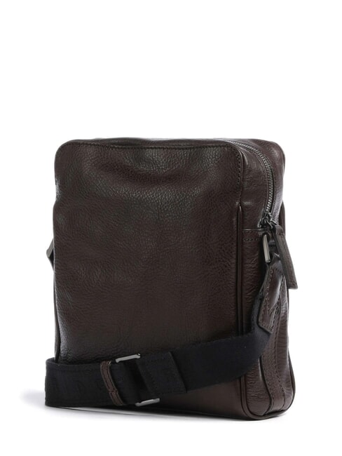 FABIO Ledertasche Süße Kastanie Ruthenium dk - Umhängetaschen Herren