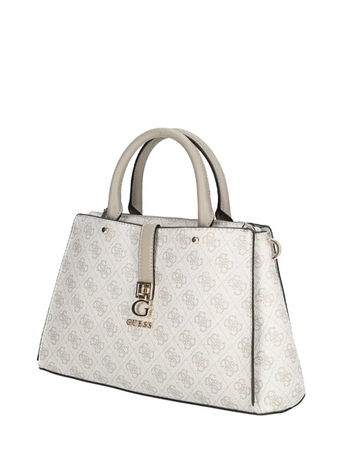 ZAMIRA Handtasche, mit Schultergurt Logo in dunklem Taupe - Damentaschen