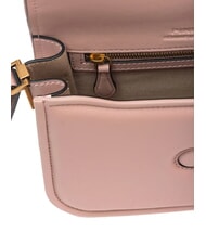 PINKO LOVE BOX Mini-Tasche aus Nappaleder mit Überschlag Puder-Antikgold - Damentaschen - 4