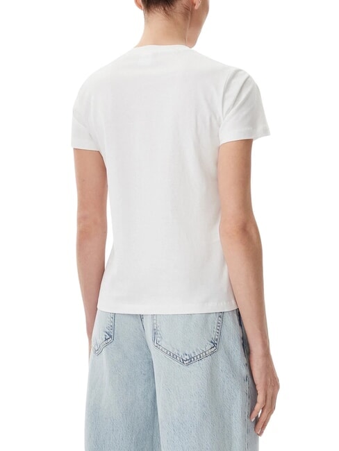 QUENTIN T-Shirt mit Schmuckstein-Applikation weiß-schneeweiß - T-Shirts und Tops für Damen